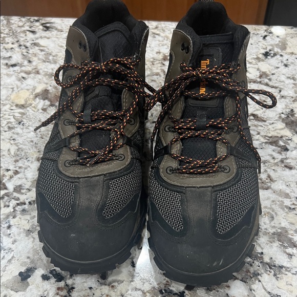 Men's Black and GrayTimberland Hiking Shoes - Picture 1 of 13